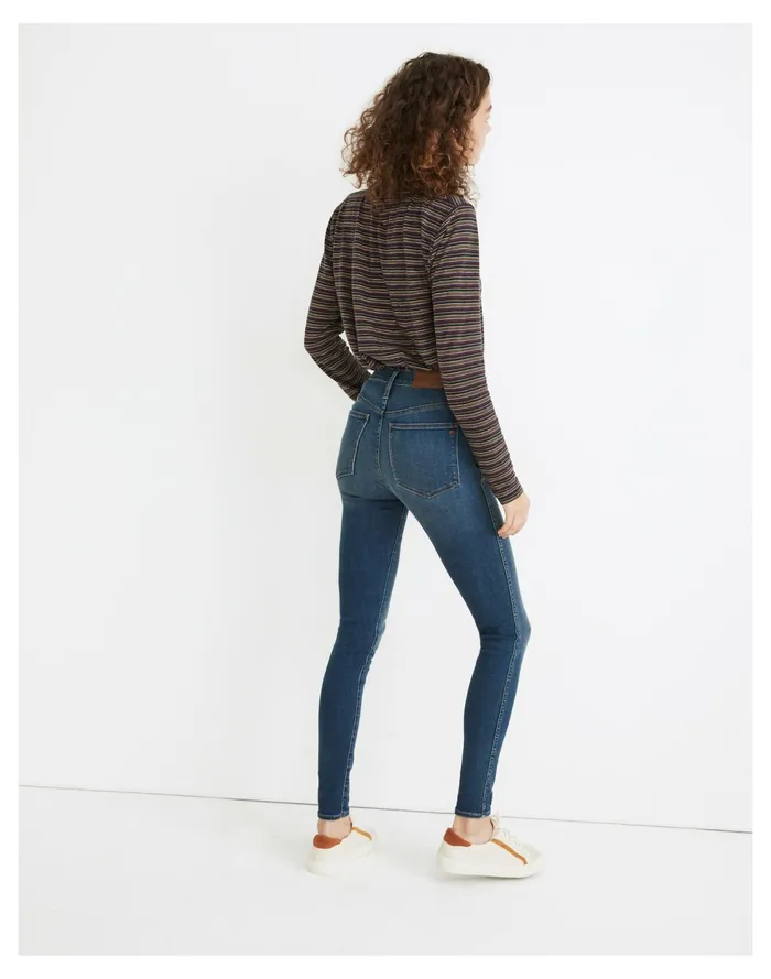 10034 High Rise Roadtripper Supersoft Jeans In Playford Wash Playford Wash Women Madewell Jeans