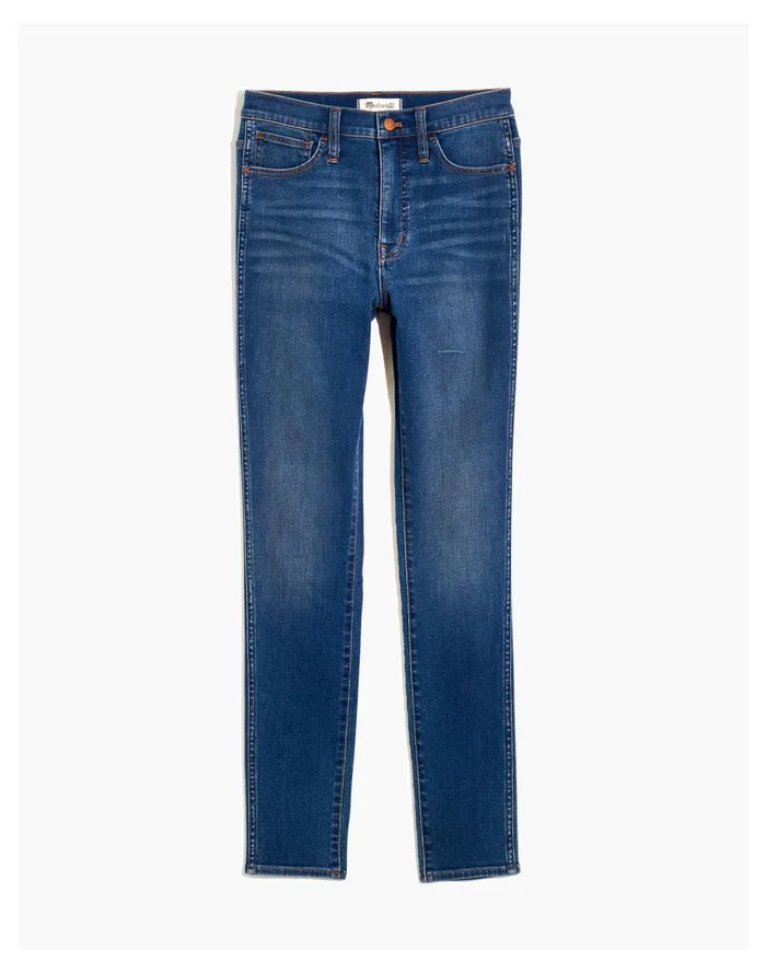 10034 High Rise Roadtripper Supersoft Jeans In Playford Wash Playford Wash Women Madewell Jeans