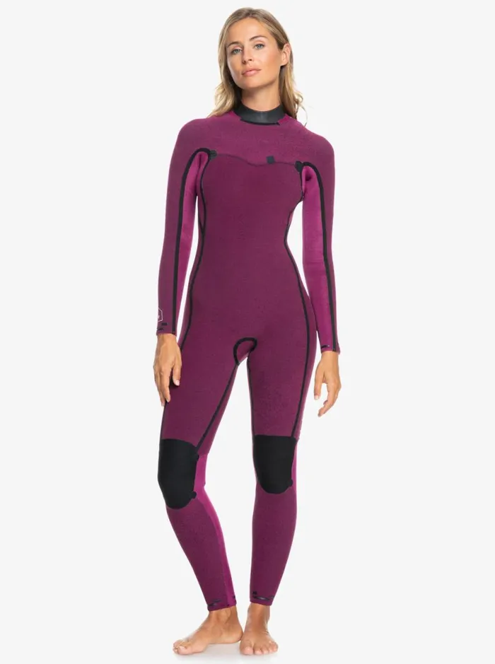 543mm Elite 8211 Chest Zip Wetsuit Surf The Web Women Roxy Wetsuits