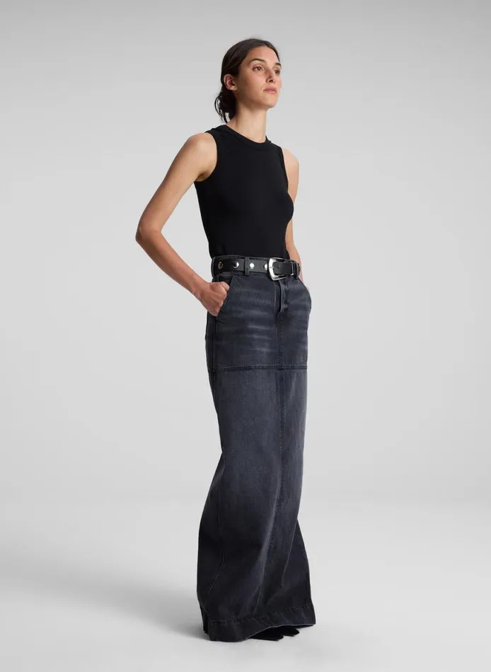 ALC Hadley Tank Black Women Tops