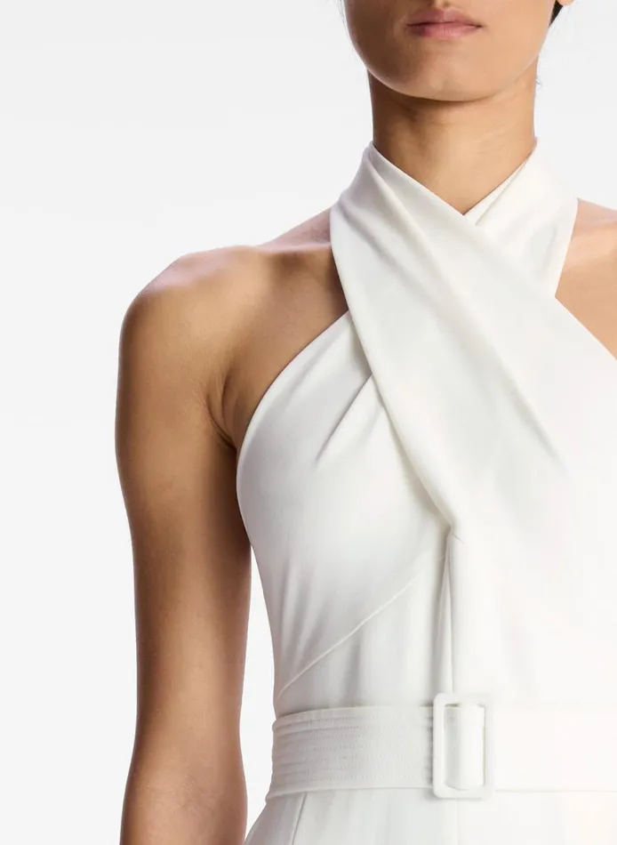 ALC Murphy WideLeg Jumpsuit White Women Bottoms