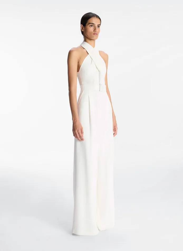 ALC Murphy WideLeg Jumpsuit White Women Bottoms