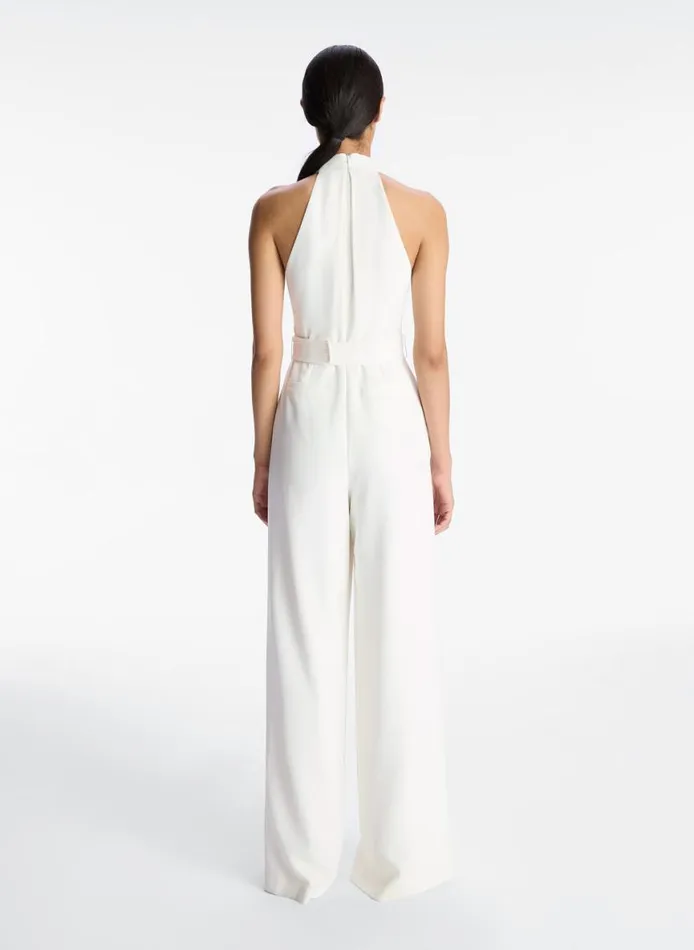 ALC Murphy WideLeg Jumpsuit White Women Bottoms
