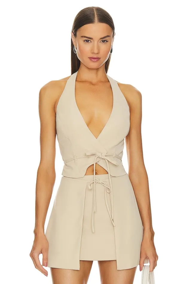 Abbey Top Nude Neutral Women Lovers Friends Tops