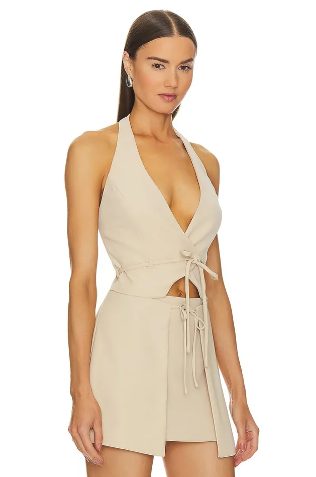 Abbey Top Nude Neutral Women Lovers Friends Tops