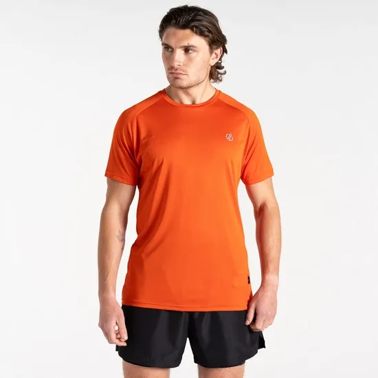 Accelerate Fitness TShirt Tuscan Red Men Dare 2b Gym Tops