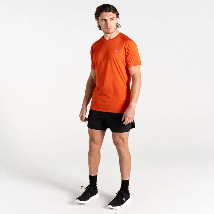 Accelerate Fitness TShirt Tuscan Red Men Dare 2b Gym Tops