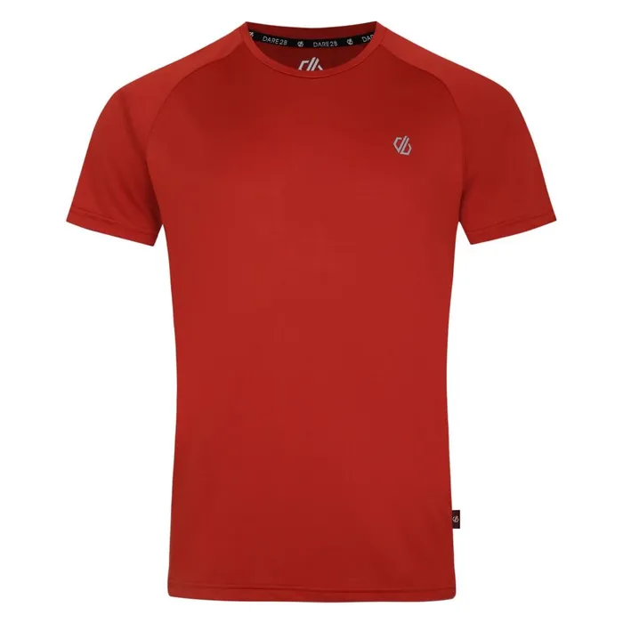 Accelerate Fitness TShirt Tuscan Red Men Dare 2b Gym Tops