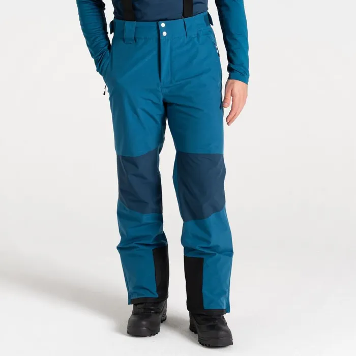Achieve II Recycled Ski Pants Kingfisher Blue Navy Men Dare 2b Ski Trousers and Salopettes