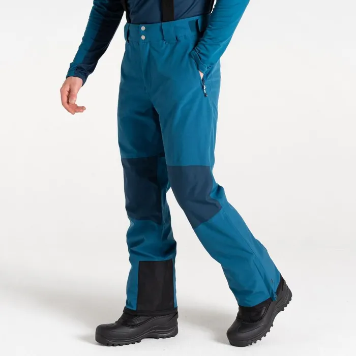 Achieve II Recycled Ski Pants Kingfisher Blue Navy Men Dare 2b Ski Trousers and Salopettes
