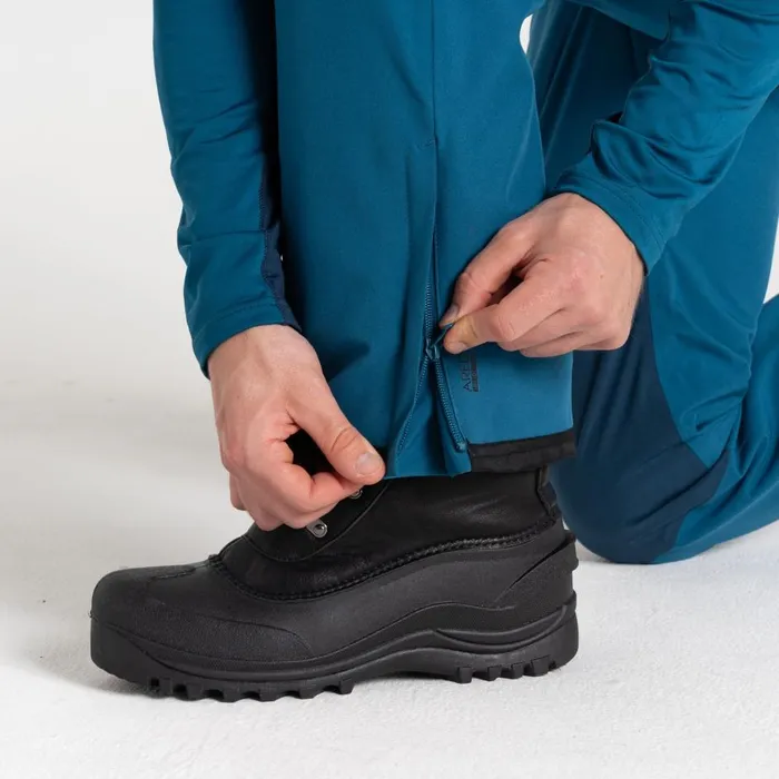 Achieve II Recycled Ski Pants Kingfisher Blue Navy Men Dare 2b Ski Trousers and Salopettes