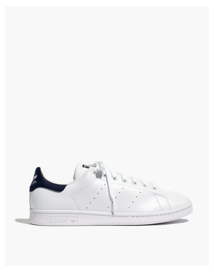 Adidas Stan Smith Lace Up Sneakers Ftwr White Men Madewell Sneakers