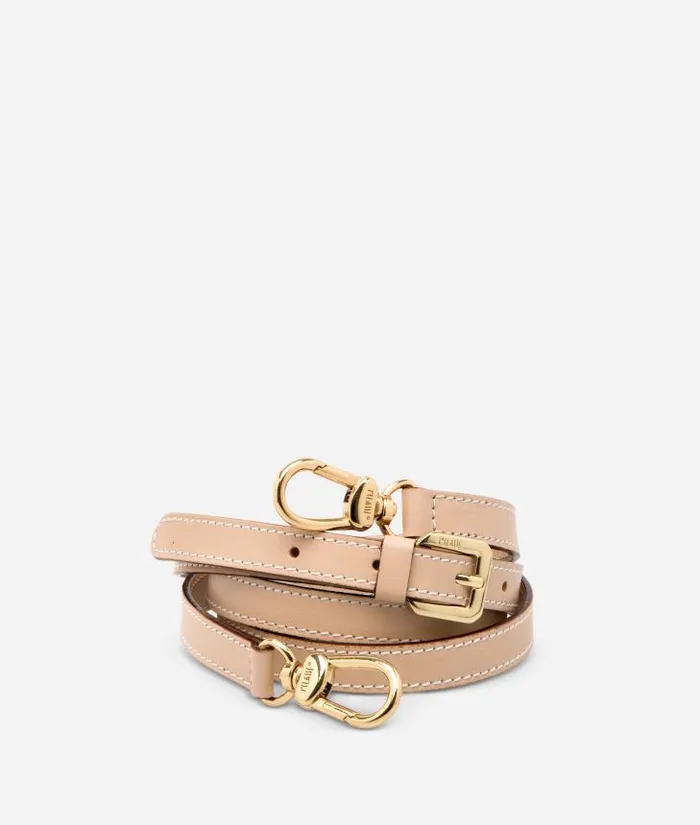 Adjustable Strap In NeutralTone Leather Man Alviero Martini Other Accessories