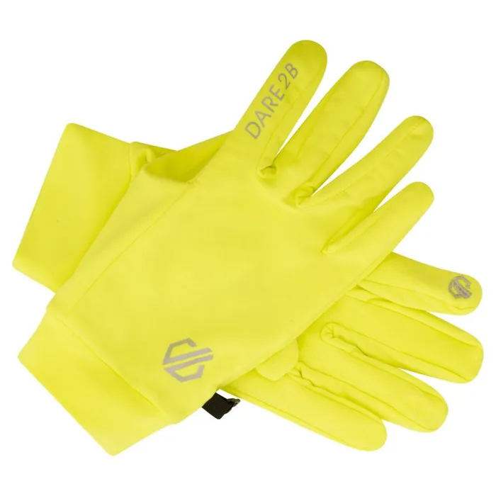 Adults039 Cogent II Cycling Gloves Fluro Yellow WomenMen Dare 2b Gloves