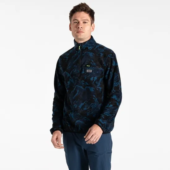 Affinity Fleece Blue Mountain Print Men Dare 2b Fleece