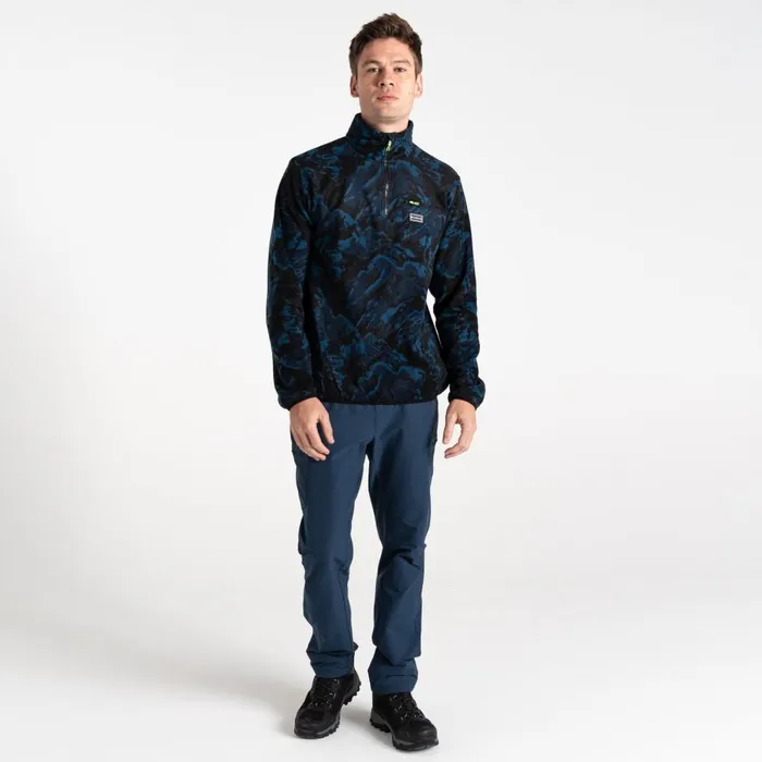 Affinity Fleece Blue Mountain Print Men Dare 2b Fleece