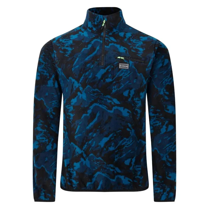 Affinity Fleece Blue Mountain Print Men Dare 2b Fleece