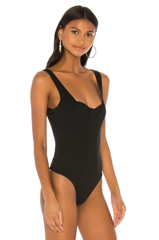 Aiden Bodysuit Black Women Lovers Friends Tops