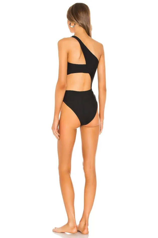 Aiko One Piece Black Women Lovers Friends Swimsuits and CoverUps