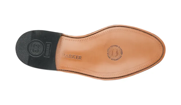 Albert 8211 Black HiShine Mens Barker Shoes Mens Brogues