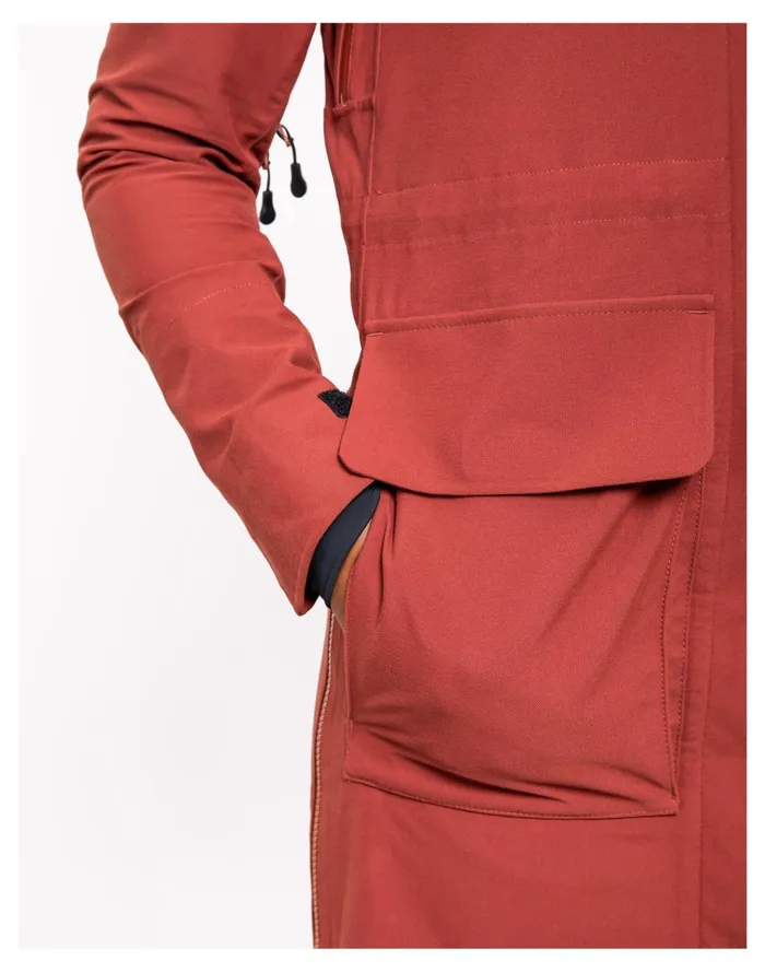 Alder Waterproof Rain Or Shine Raincoat Clay Women Madewell Jackets
