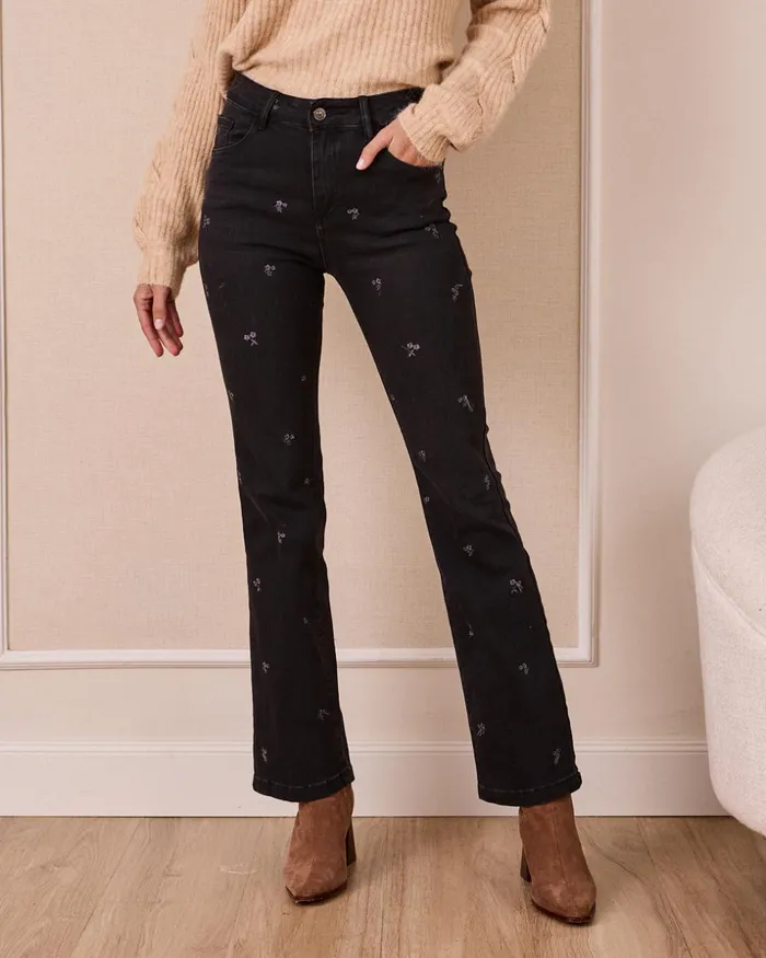 Alma Swallows Pants Black Women Polin Et Moi Trousers