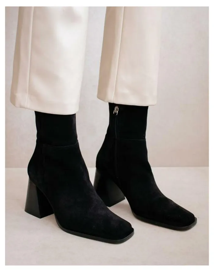ALOHAS South Black Suede Black Women Madewell Boots ALOHAS South Black Suede Black Women Madewell Boots