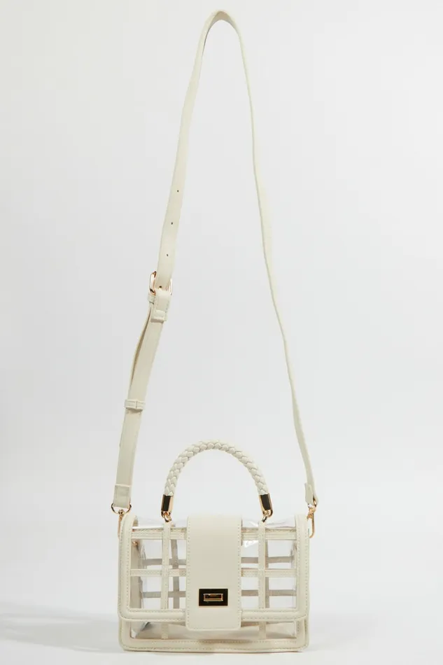 Altar8217d State Handbags Women Clear Window Braided Crossbody Purse