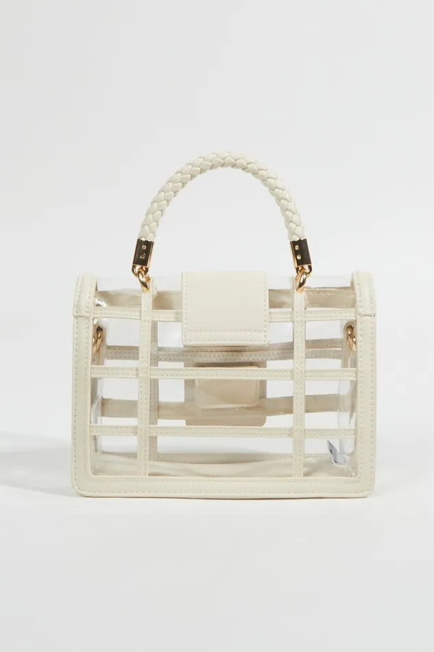 Altar8217d State Handbags Women Clear Window Braided Crossbody Purse