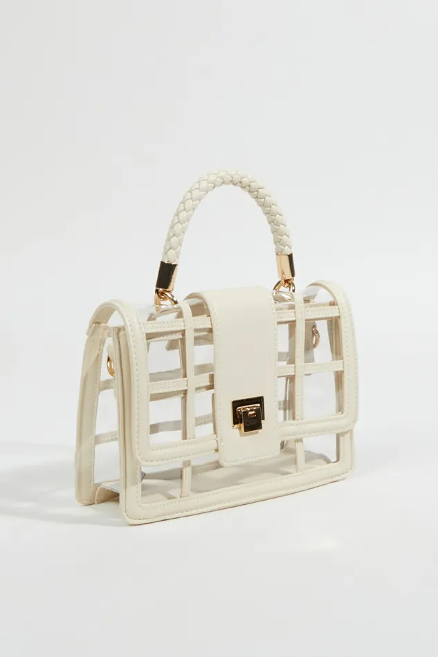 Altar8217d State Handbags Women Clear Window Braided Crossbody Purse