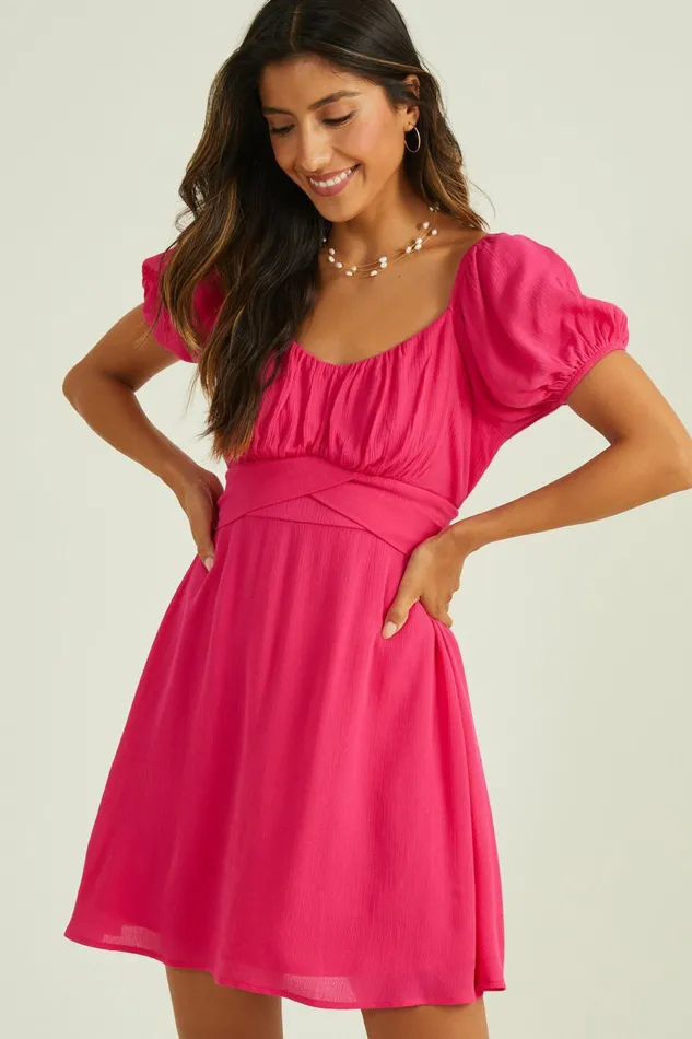 Altar8217d State Mini Women Elsie Puff Sleeve Dress