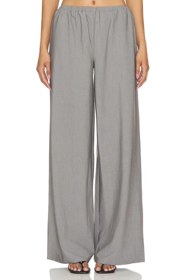 Amanda Pant Charcoal Gray Women Lovers Friends Pants