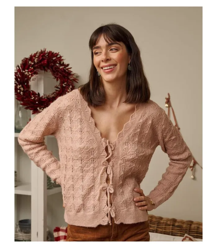 Andre Lazos Cardigan Nude Women Polin Et Moi Cardigans And Sweaters Andre Lazos Cardigan Nude Women Polin Et Moi Cardigans And Sweaters