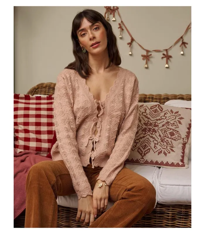 Andre Lazos Cardigan Nude Women Polin Et Moi Cardigans And Sweaters Andre Lazos Cardigan Nude Women Polin Et Moi Cardigans And Sweaters