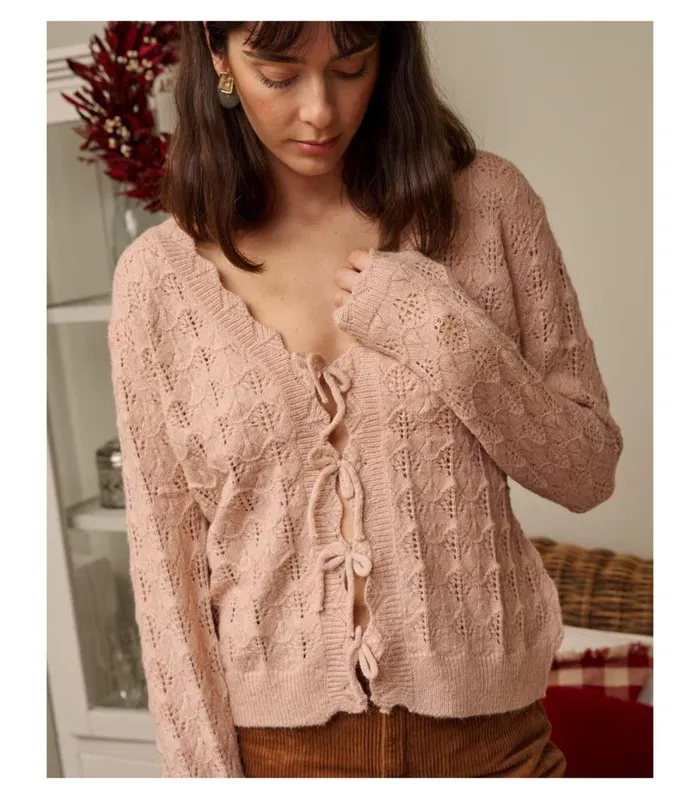 Andre Lazos Cardigan Nude Women Polin Et Moi Cardigans And Sweaters Andre Lazos Cardigan Nude Women Polin Et Moi Cardigans And Sweaters