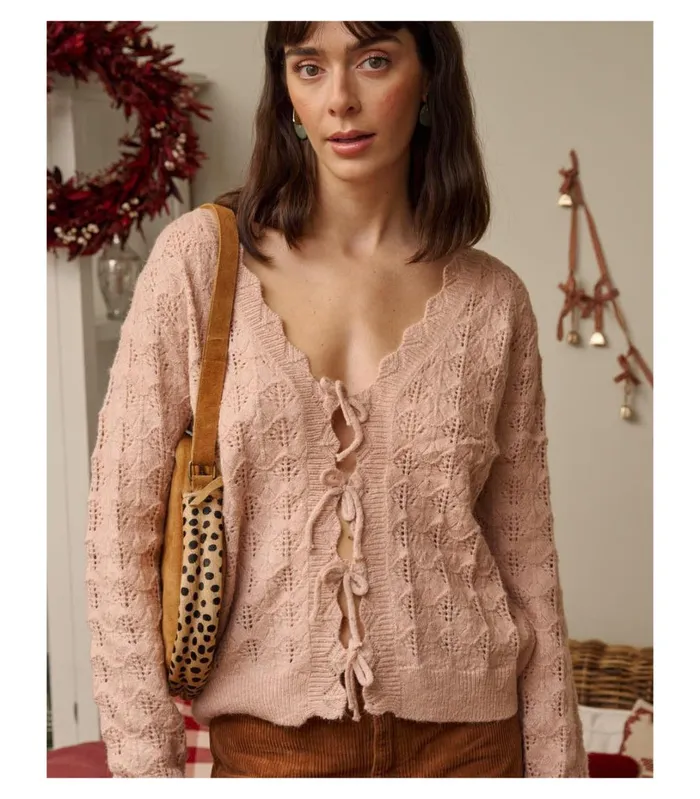 Andre Lazos Cardigan Nude Women Polin Et Moi Cardigans And Sweaters Andre Lazos Cardigan Nude Women Polin Et Moi Cardigans And Sweaters