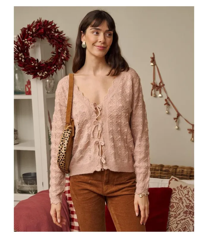 Andre Lazos Cardigan Nude Women Polin Et Moi Cardigans And Sweaters Andre Lazos Cardigan Nude Women Polin Et Moi Cardigans And Sweaters