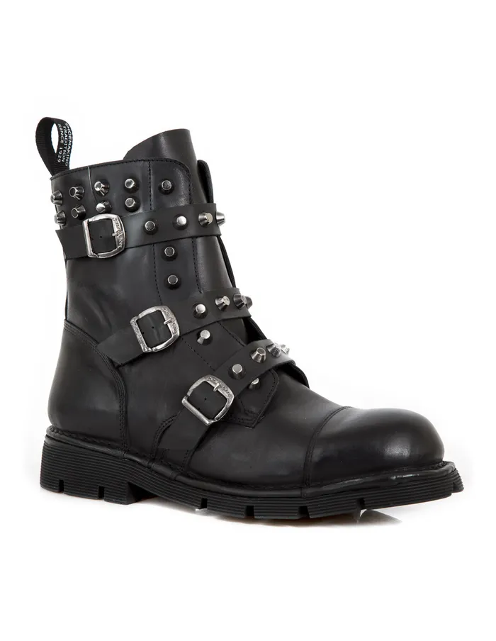Ankle Boot Metallic MMili153C1 WomenMen Military New Rock