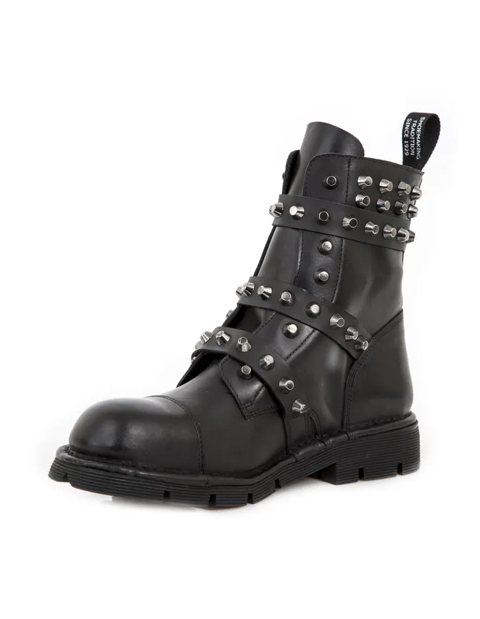 Ankle Boot Metallic MMili153C1 WomenMen Military New Rock