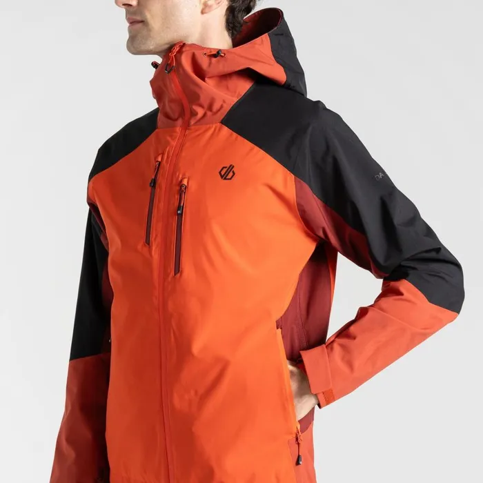 Arising II Waterproof Jacket Cinnamon Tuscan Red Men Dare 2b Waterproof Jackets