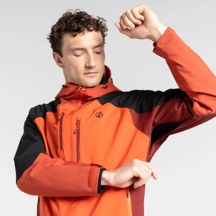 Arising II Waterproof Jacket Cinnamon Tuscan Red Men Dare 2b Waterproof Jackets