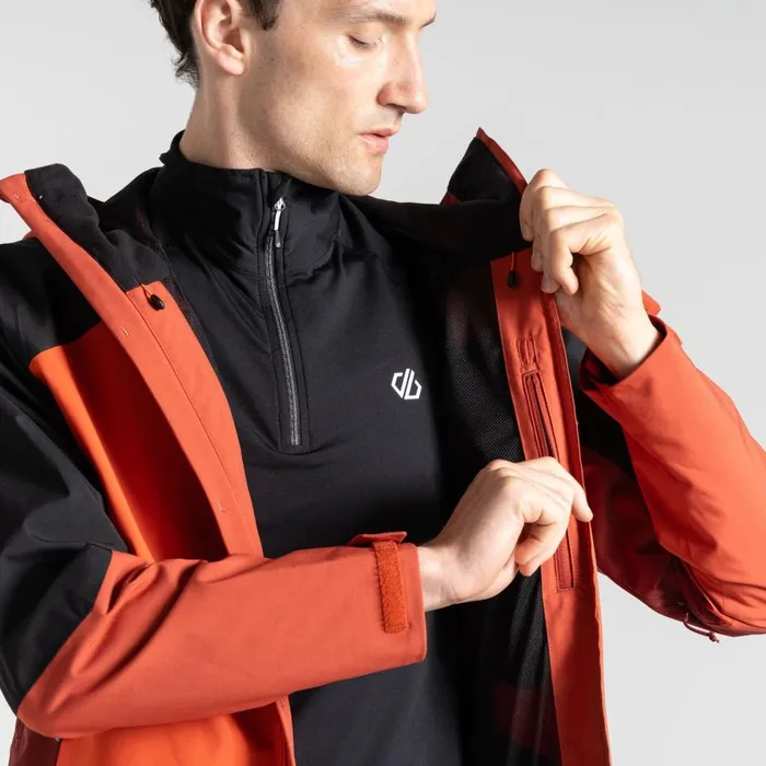 Arising II Waterproof Jacket Cinnamon Tuscan Red Men Dare 2b Waterproof Jackets