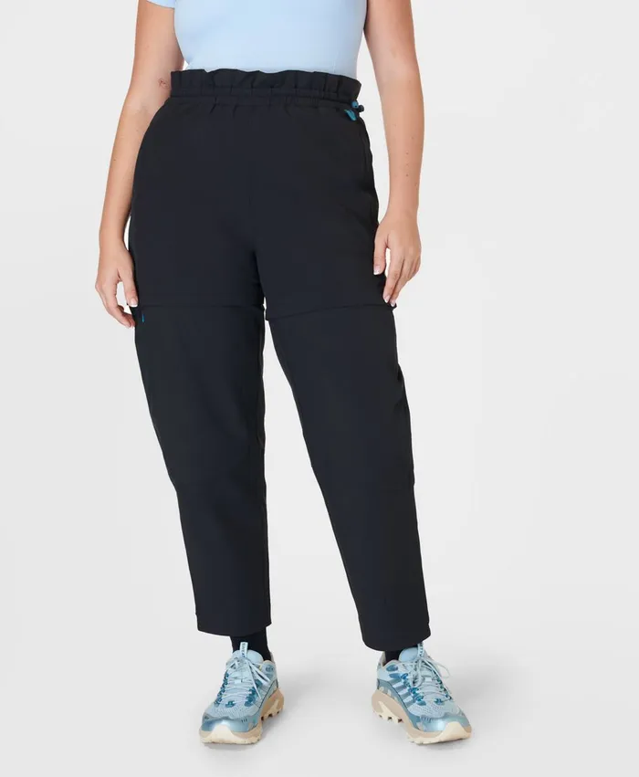 Ascend Convertible Hiking Pant X Sweaty Betty Black Women Merrell Bottoms