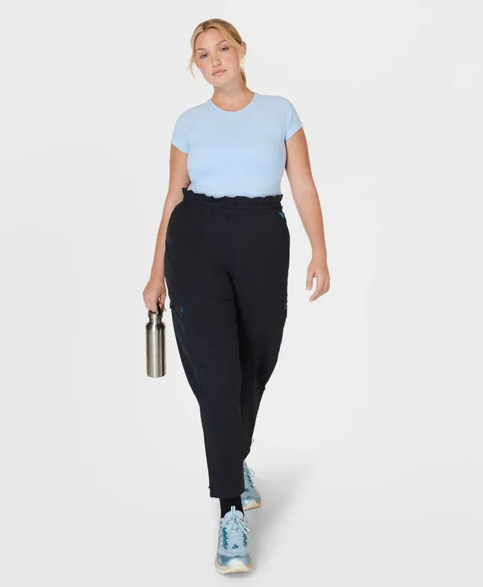 Ascend Convertible Hiking Pant X Sweaty Betty Black Women Merrell Bottoms