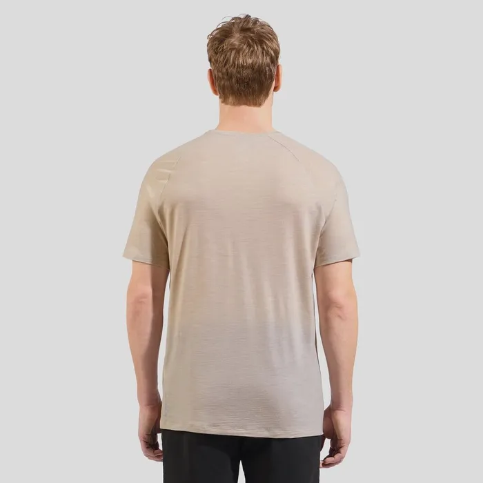 Ascent Performance Wool 130 Run Bike Hike Tshirt Silver Cloud Melange Men Odlo TShirts and Polos Ascent Performance Wool 130 Run Bike Hike Tshirt Silver Cloud Melange Men Odlo TShirts and Polos