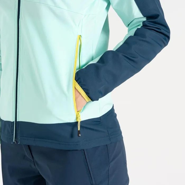 Avidly II Softshell Jacket Mint Green Moonlight Denim Women Dare 2b Softshell Jackets