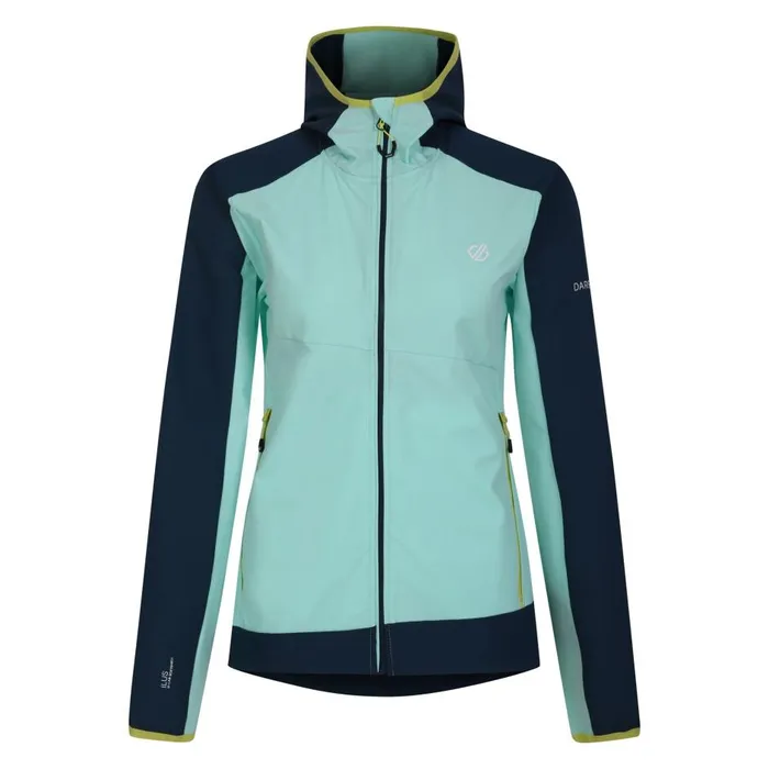 Avidly II Softshell Jacket Mint Green Moonlight Denim Women Dare 2b Softshell Jackets