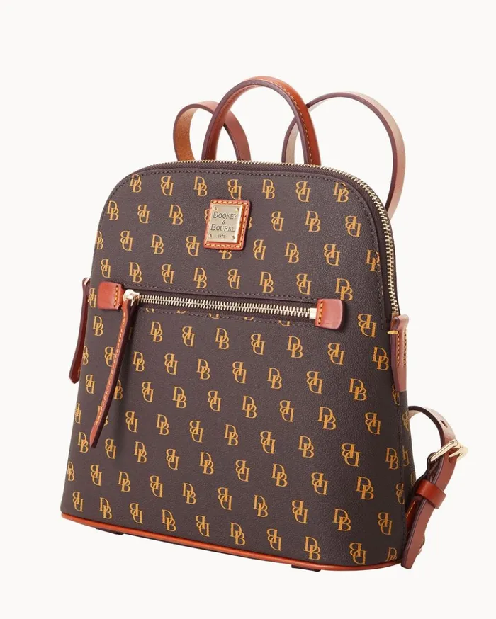 Backpacks Women Dooney and Bourke Gretta Backpack Brown Tmoro
