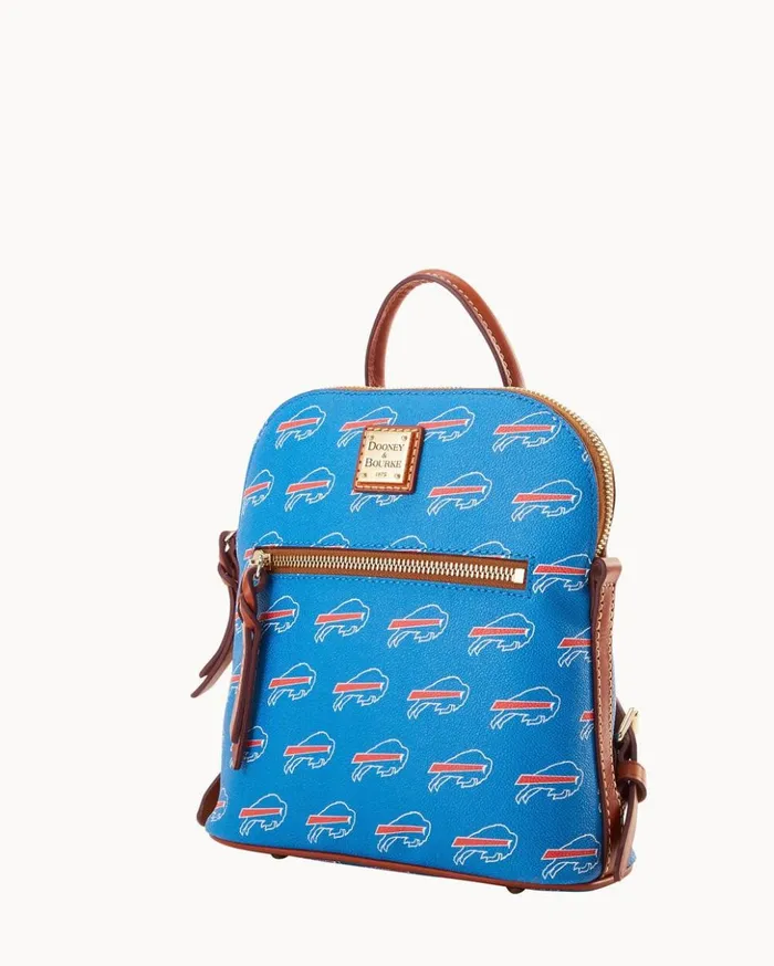 Backpacks Women Dooney and Bourke NFL Bills Small Backpack Bills Backpacks Women Dooney and Bourke NFL Bills Small Backpack Bills