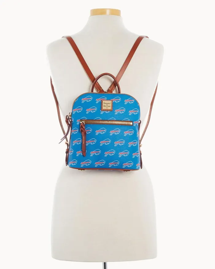 Backpacks Women Dooney and Bourke NFL Bills Small Backpack Bills Backpacks Women Dooney and Bourke NFL Bills Small Backpack Bills